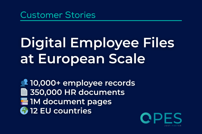 Digital Employee Files at European Scale