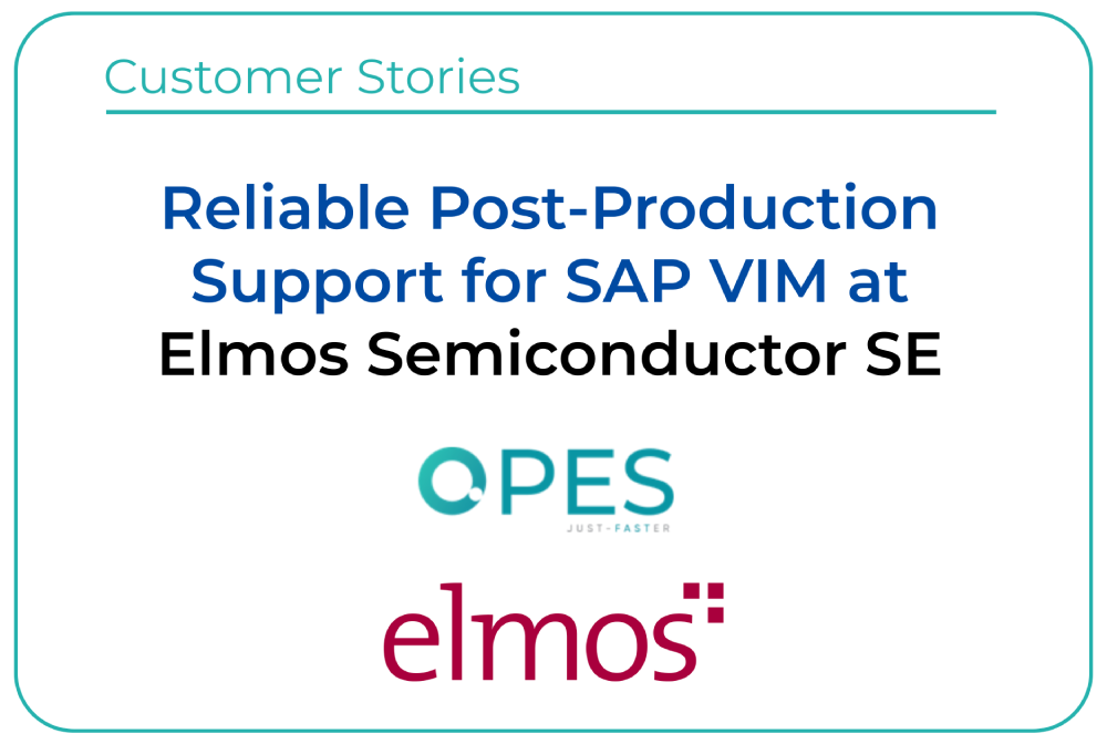 Protected: Reliable Post-Production Support for SAP VIM at Elmos Semiconductor SE